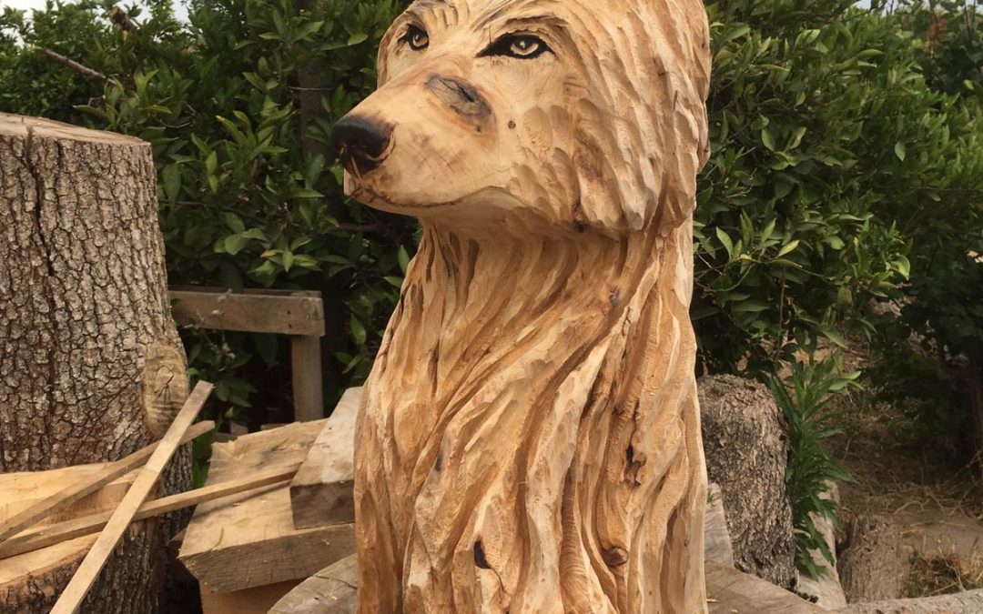 Busto de lobo